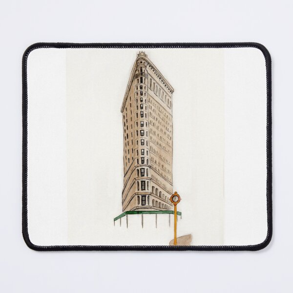 Item preview, NYC Flatiron Building Watercolor Illustration designed and sold by BethanyShell.