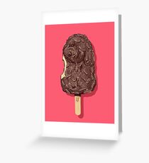 POP POODLE Greeting Card