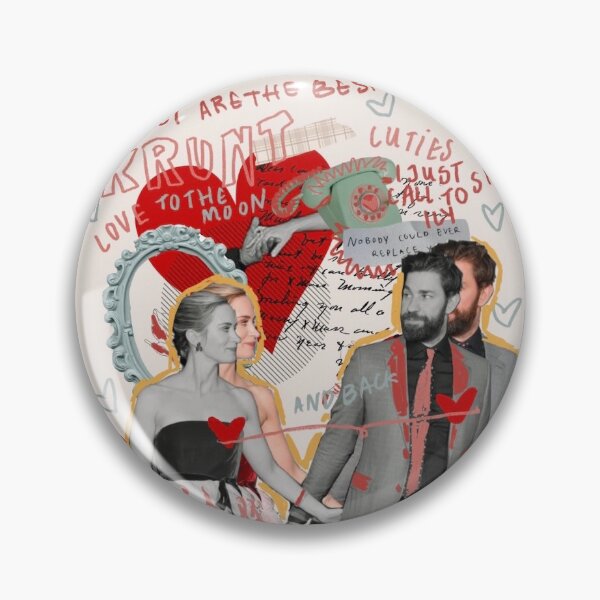 Item preview, Emily Blunt and John Krasinski  designed and sold by Laura  Snow.