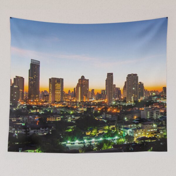 Item preview,  Bankok,Thailand print,Canvas print, Bankok wall art,  Bankok Panoramic,widescreen prints,canvas wall art designed and sold by eyesight4vision.