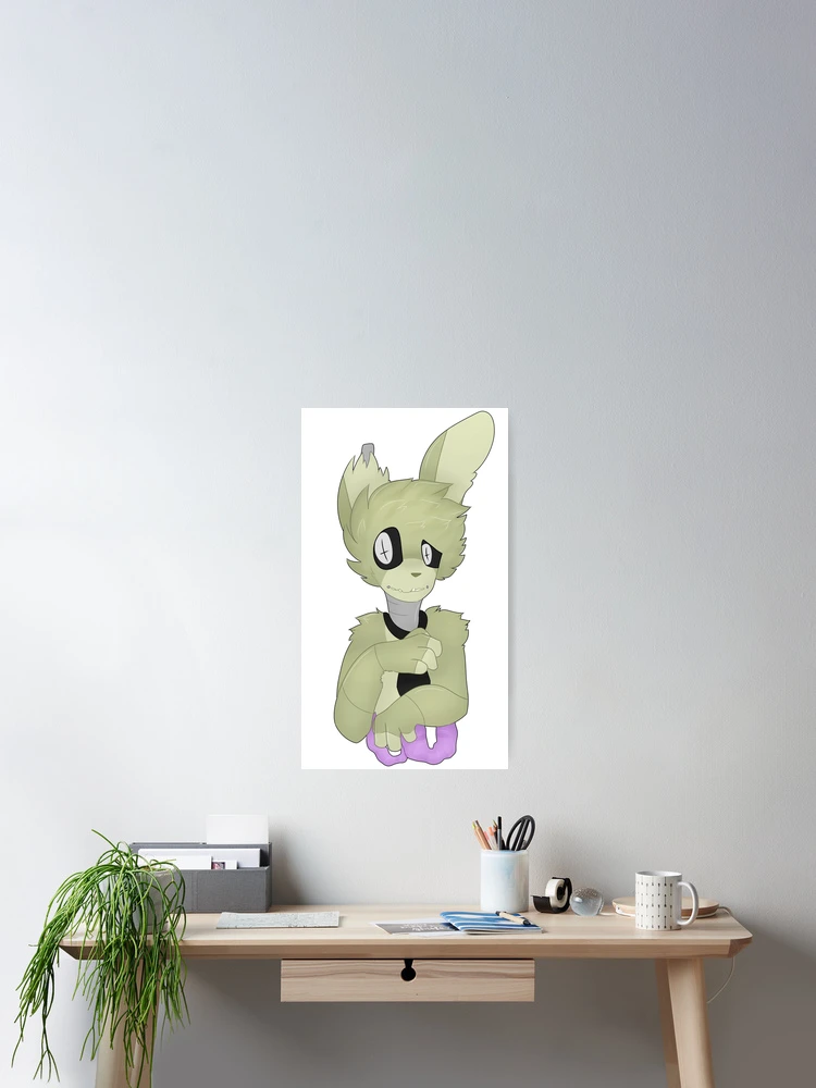 Thumbnail 2 of 3, Poster, Springtrap designed and sold by crowphobia.