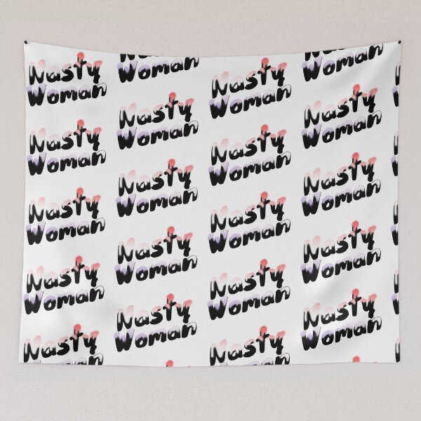 Item preview, Nasty Woman - Feminist / I'm With Her / #ImWithHer / Never Trump  designed and sold by TorchAndBrush.