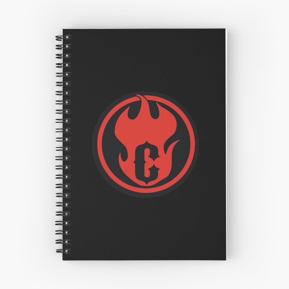 Item preview, Spiral Notebook designed and sold by CoreFire.