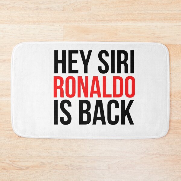 Item preview, Back to Manchester - Hey Siri Ronaldo is Back designed and sold by ijdesigns.