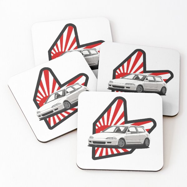 Item preview, EG Hatch - Red Sun JDM designed and sold by thesoapgallery.