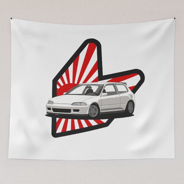 Item preview, EG Hatch - Red Sun JDM designed and sold by thesoapgallery.