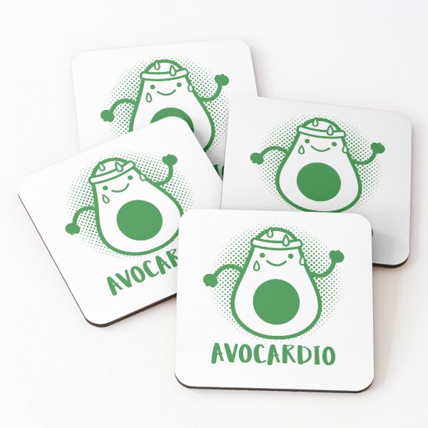 Item preview, Cute Kawaii Avocardio - Fit Avocado Cute avocardio designed and sold by TamGustam.