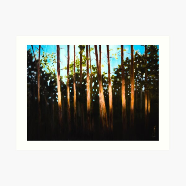 Breckenridge: A Swath of Light Art Print