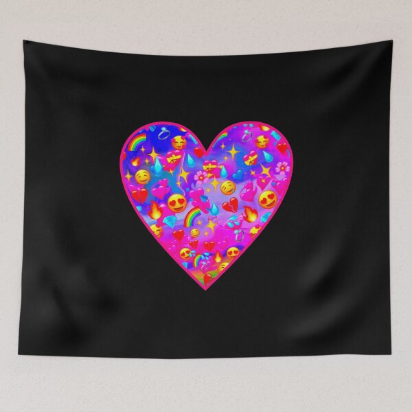 Item preview, Heart Emoji | Happy Face | Black | designed and sold by HappyFaceCo.