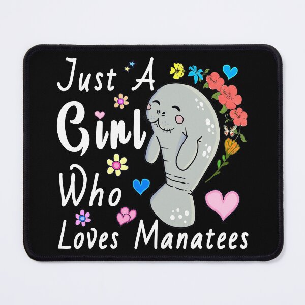 Item preview, Just A Girl Who Loves Manatees,Manatee Lover designed and sold by MoSaid.