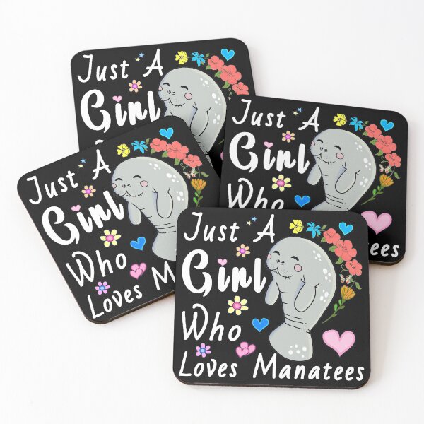Item preview, Just A Girl Who Loves Manatees,Manatee Lover designed and sold by MoSaid.
