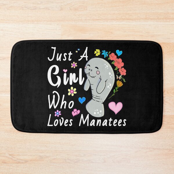 Item preview, Just A Girl Who Loves Manatees,Manatee Lover designed and sold by MoSaid.