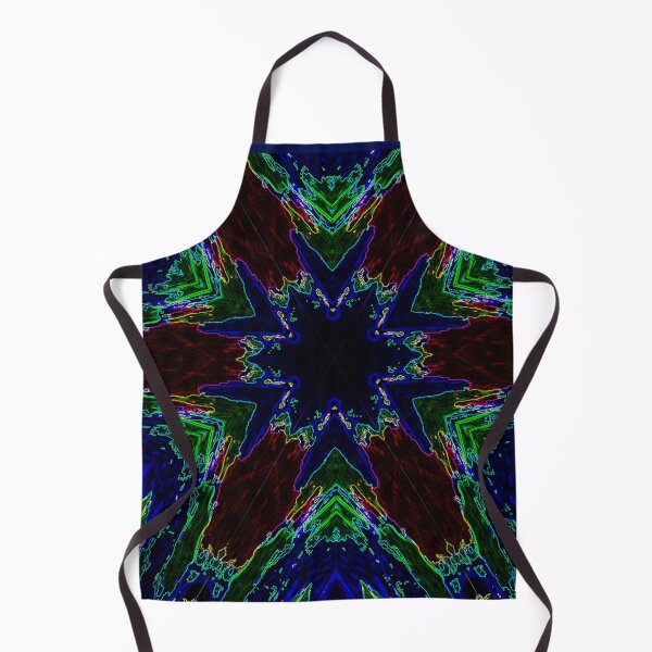 Item preview, Psychedelic Blue And Green Lines designed and sold by Eklectikos.
