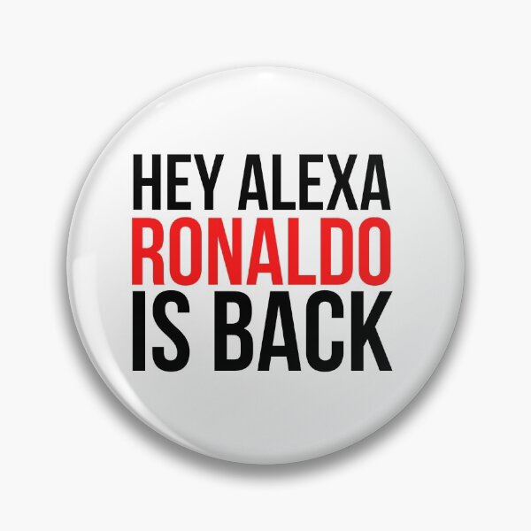Item preview, Return to Manchester - Hey Alexa Ronaldo is Back designed and sold by ijdesigns.