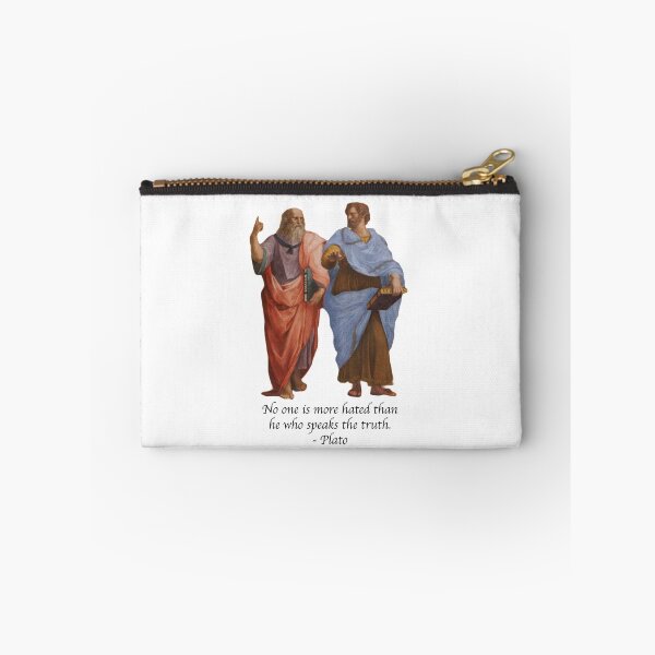 Item preview, No one is more hated than he who speaks the truth. - Plato designed and sold by Philothoughts.