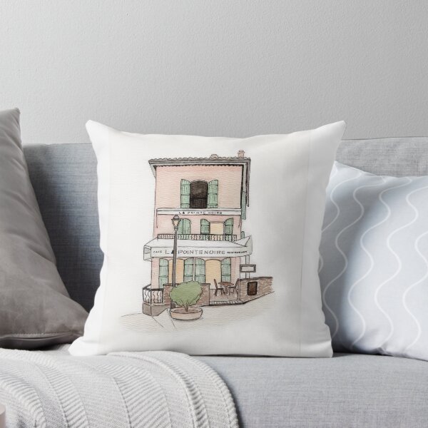 Item preview, France Cafe Watercolor Illustration designed and sold by BethanyShell.