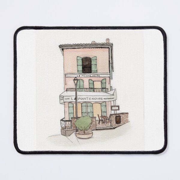 Item preview, France Cafe Watercolor Illustration designed and sold by BethanyShell.
