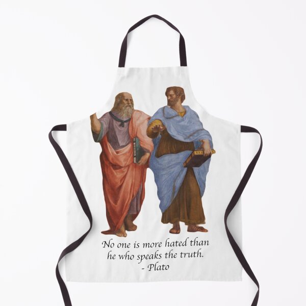 Item preview, No one is more hated than he who speaks the truth. - Plato designed and sold by Philothoughts.