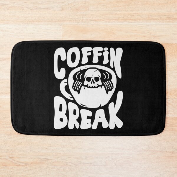Item preview, Coffin Break Funny Halloween Skull Skeleton Coffee designed and sold by TeesMii.