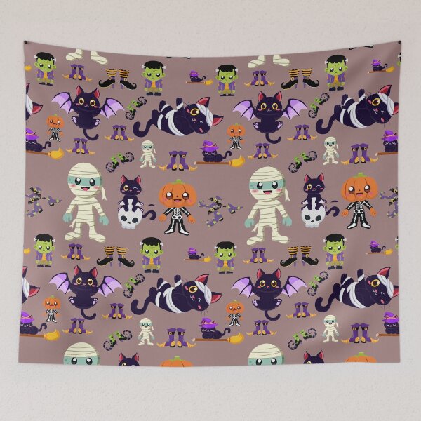 Item preview, Spooky Halloween Pattern designed and sold by Analee & K.