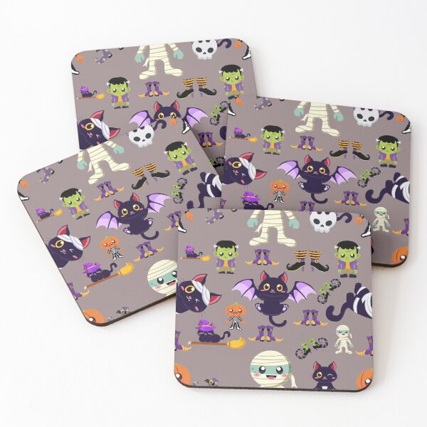 Item preview, Spooky Halloween Pattern designed and sold by Analee & K.