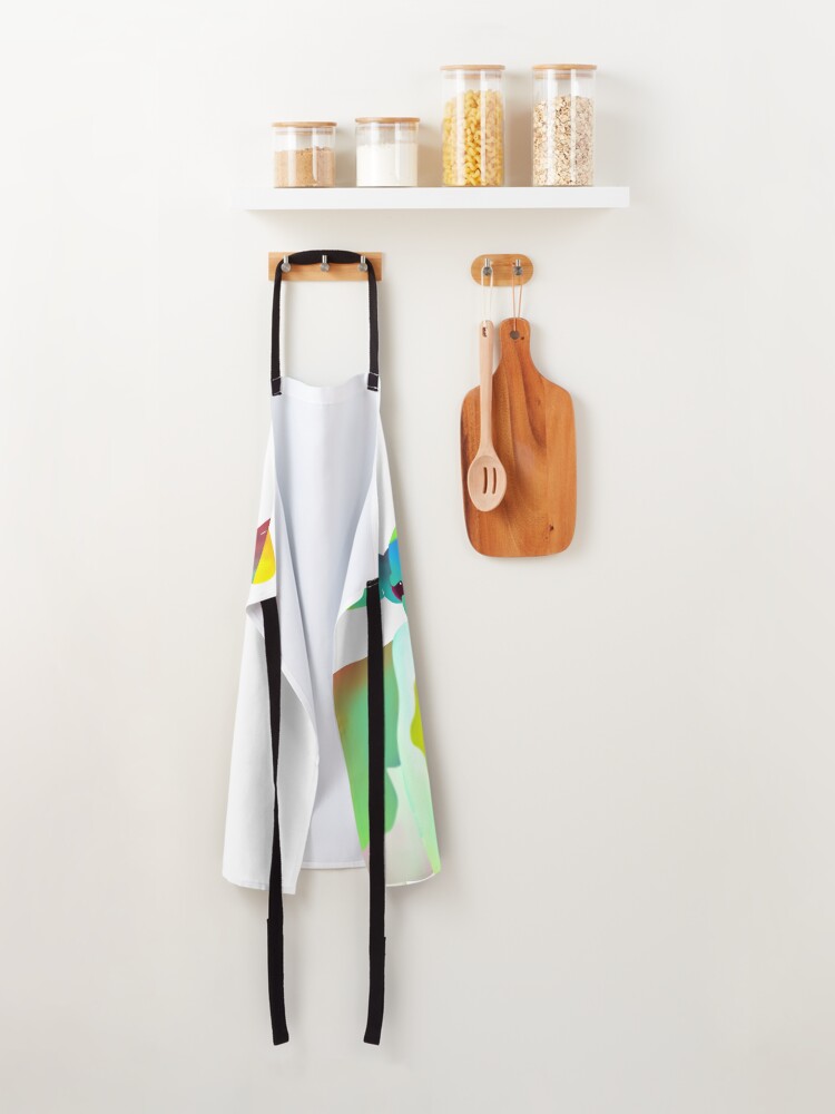 Alternate view of Colorful Cow Apron