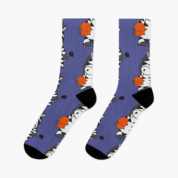 Item preview, Funny Zebra Playing Basketball Cartoon designed and sold by Nature's Fancy.