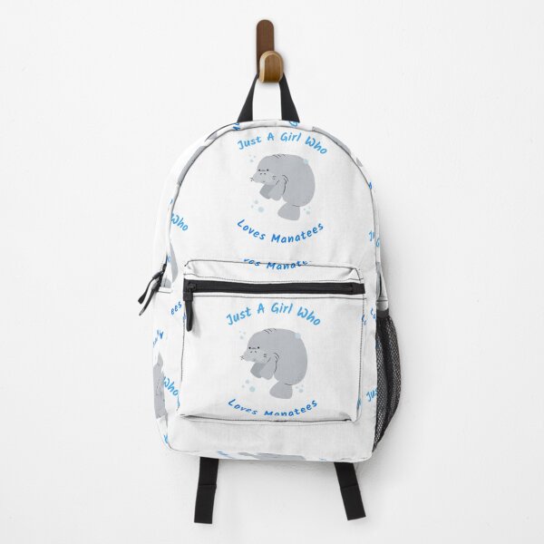 Item preview, Just A Girl Who Loves Manatees designed and sold by ThinkAndReflect.