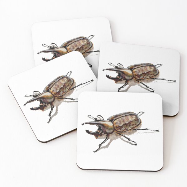 Item preview, Rhino Beetle with speckles designed and sold by brandydevoid.