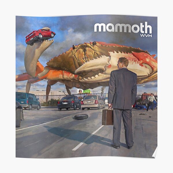 "Mammoth WVH Album Music" Poster for Sale by quinma25 Redbubble