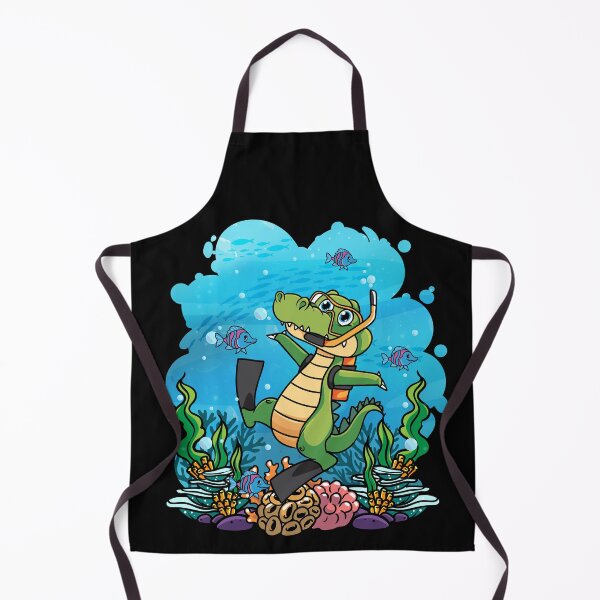 Item preview, Deep Sea Scuba Crocodile Diver Gift designed and sold by woormle.