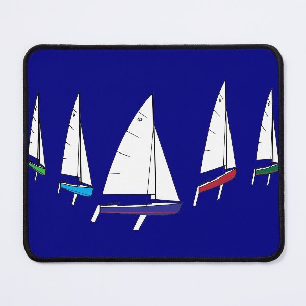 Item preview, Flying Scot Sailboats Rounding a Mark designed and sold by CHBB.