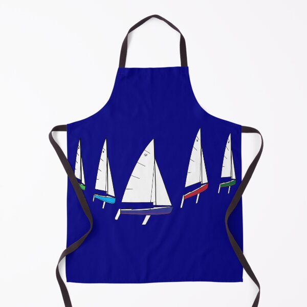 Item preview, Flying Scot Sailboats Rounding a Mark designed and sold by CHBB.