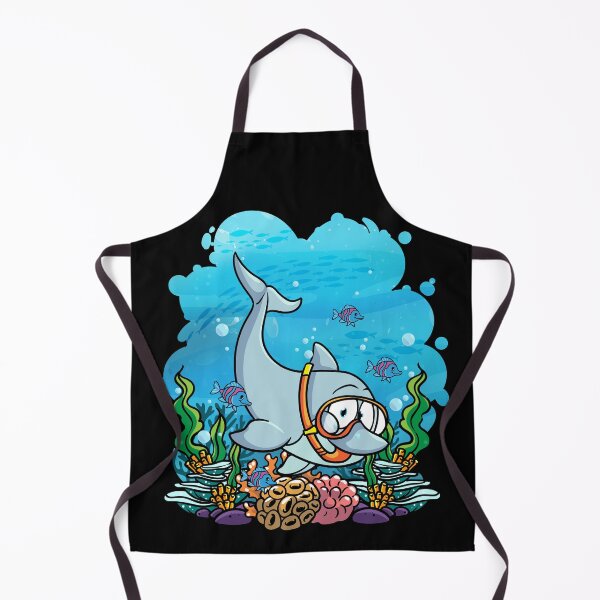 Item preview, Deep Sea Scuba Dolphin Diver Gift designed and sold by woormle.