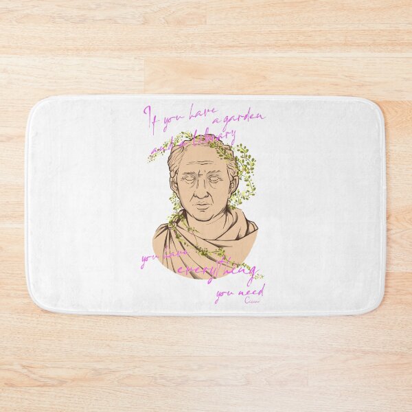 Item preview, Cicero (Garden and a Library quote) designed and sold by ClassicsForPlebs.