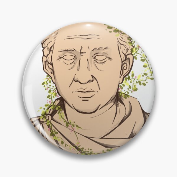 Item preview, Cicero (Garden and a Library quote) designed and sold by ClassicsForPlebs.