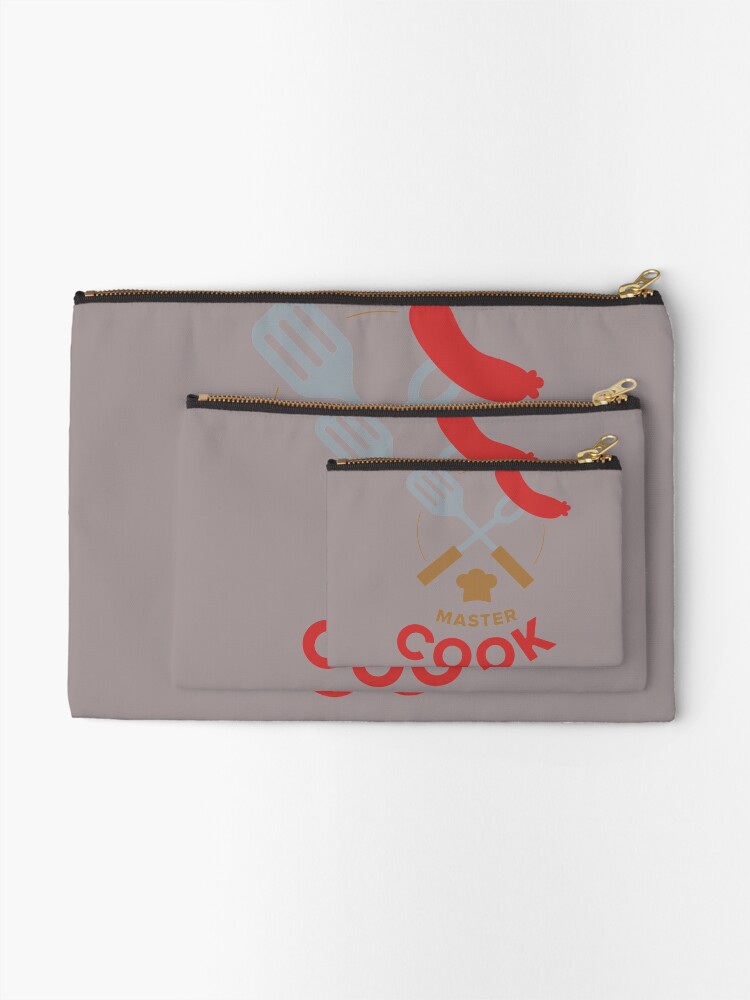 Thumbnail 2 of 4, Zipper Pouch, Master Cook designed and sold by Chefkarine1.