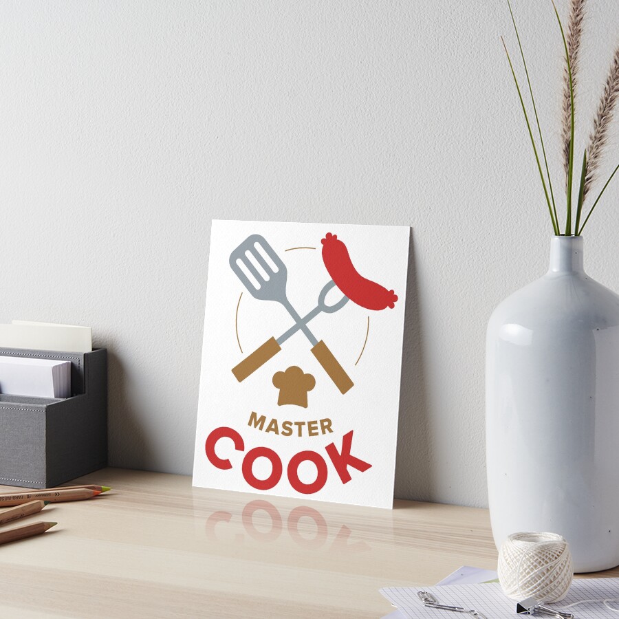 Item preview, Art Board Print designed and sold by Chefkarine1.