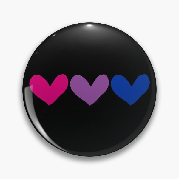 Item preview, Bisexual Pride Heart Flag designed and sold by SunnyKiwiCo.
