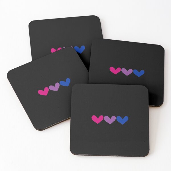 Item preview, Bisexual Pride Heart Flag designed and sold by SunnyKiwiCo.