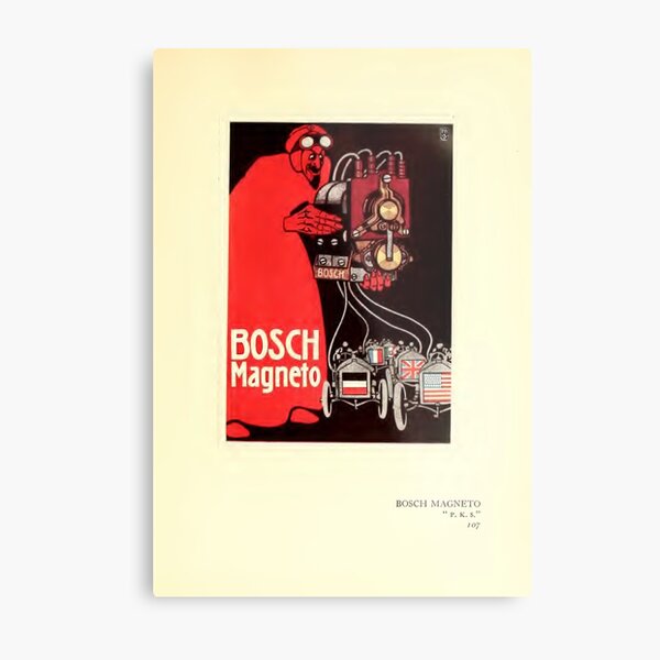 Item preview, Bosch Magneto Poster Art designed and sold by KimCheetham.