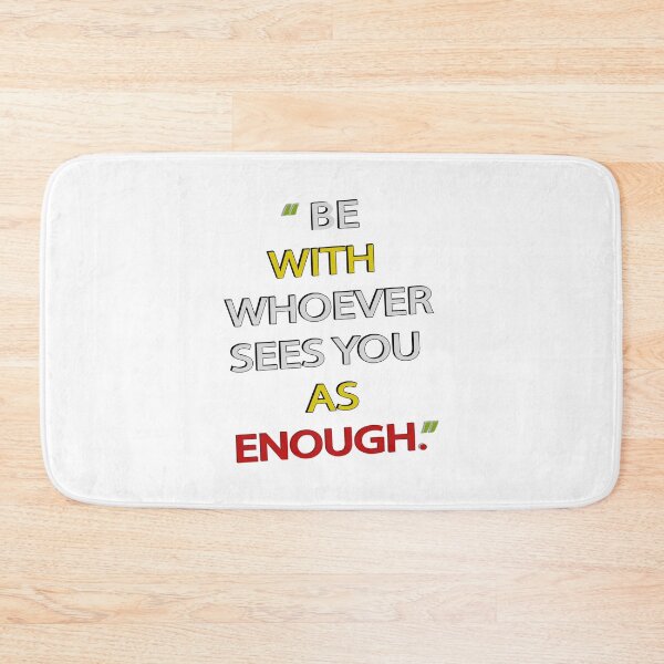 Item preview,  Be With WhoEver  Sees You As Enough design designed and sold by NAIMe-stor10.