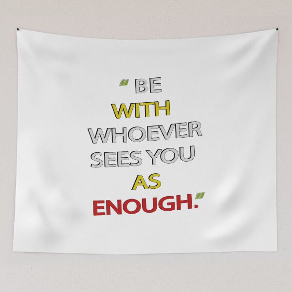 Item preview,  Be With WhoEver  Sees You As Enough design designed and sold by NAIMe-stor10.