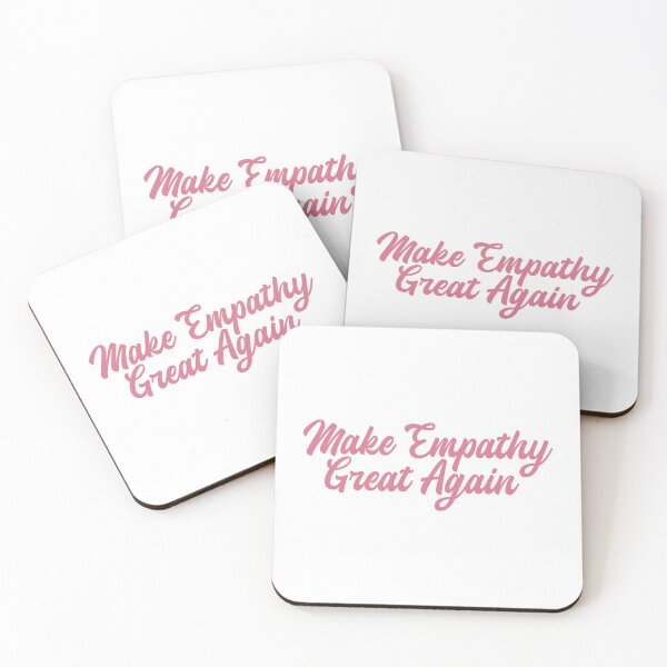 Item preview, Make Empathy Great Again ( Pink and White) designed and sold by Q3Designs.