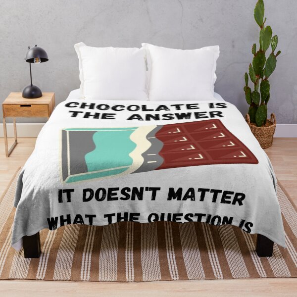 Item preview, Chocolate is the answer! - chocolate designed and sold by Jessi-Sketches.