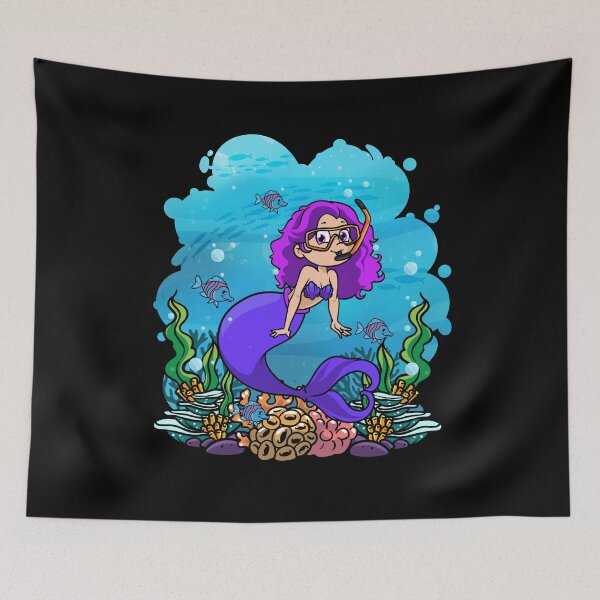 Item preview, Deep Sea Scuba Mermaid Diver Gift designed and sold by woormle.