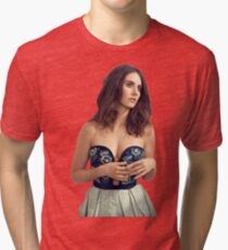 Alison Brie Tri-blend T-Shirt