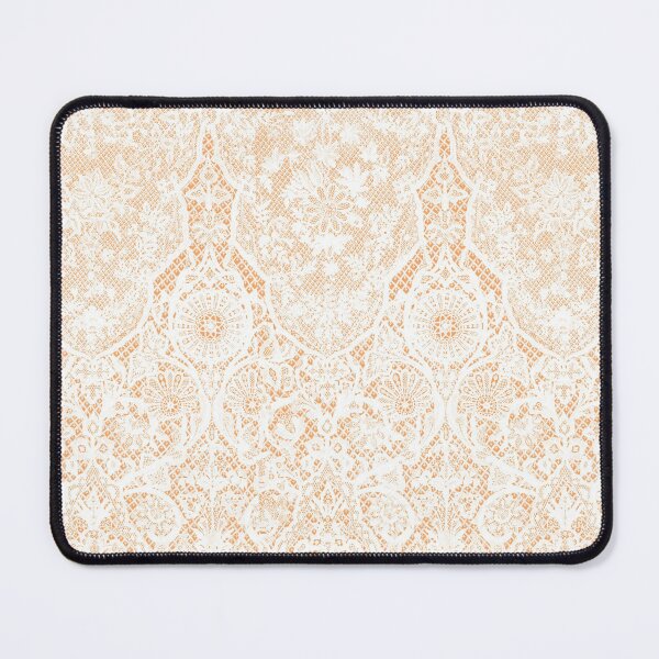 Item preview, Delicate White Shabby Chic Vintage lace, pink backing designed and sold by Point-Of-DD.