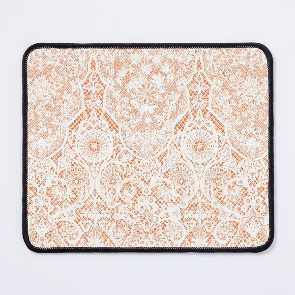 Item preview, Delicate White Shabby Chic Vintage lace, orange backing designed and sold by Point-Of-DD.