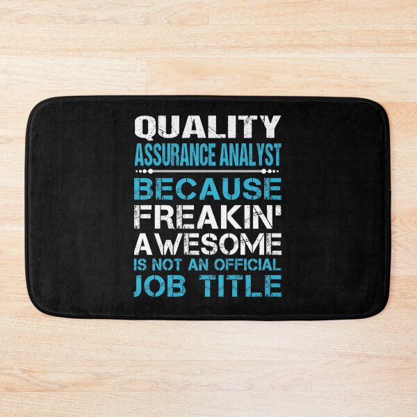 Item preview, Quality Assurance Analyst T Shirt - Freaking Awesome Gift Item Tee designed and sold by allahamher.
